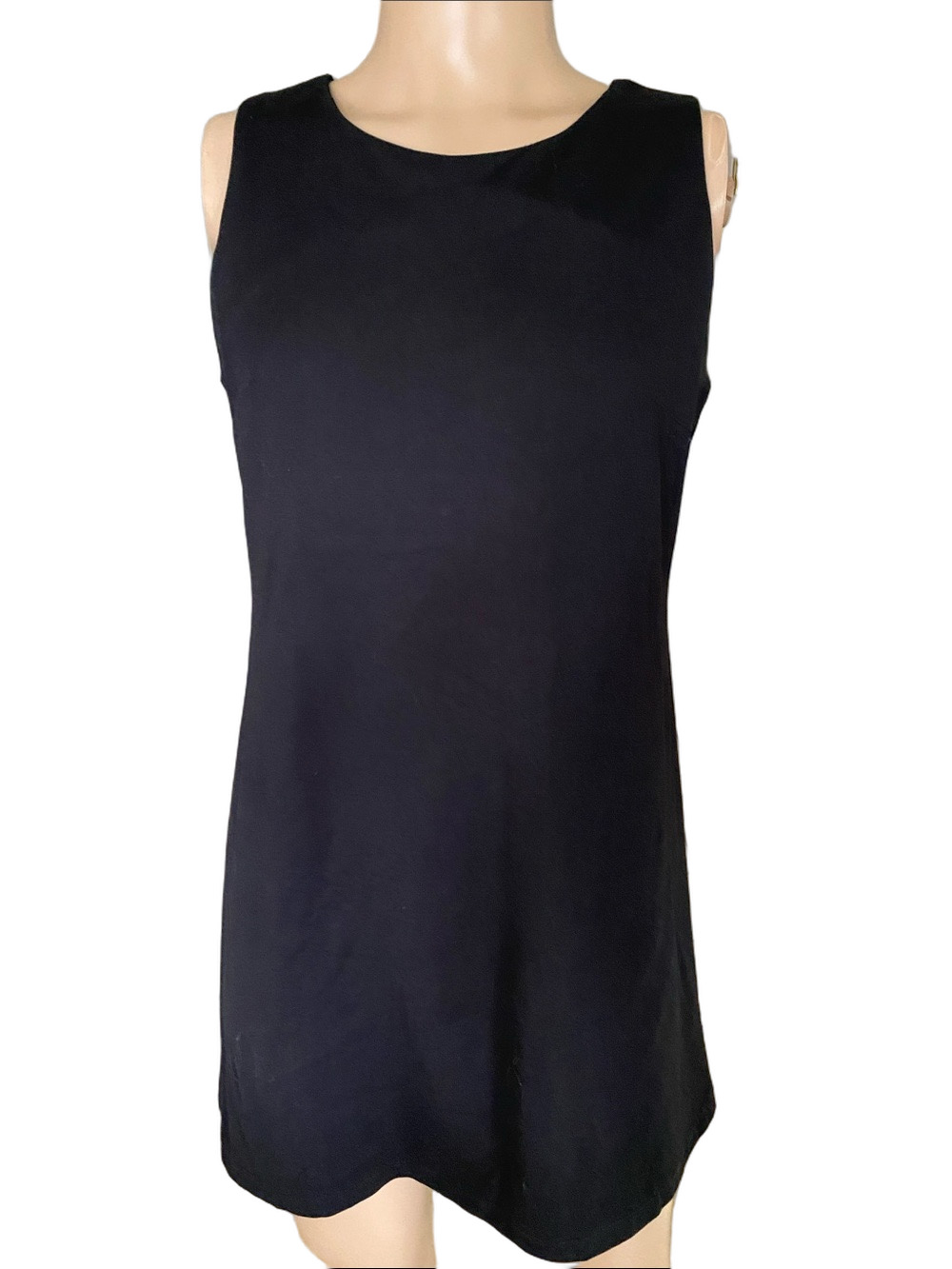 Jude Connally Sleeveless Black Shift Dress